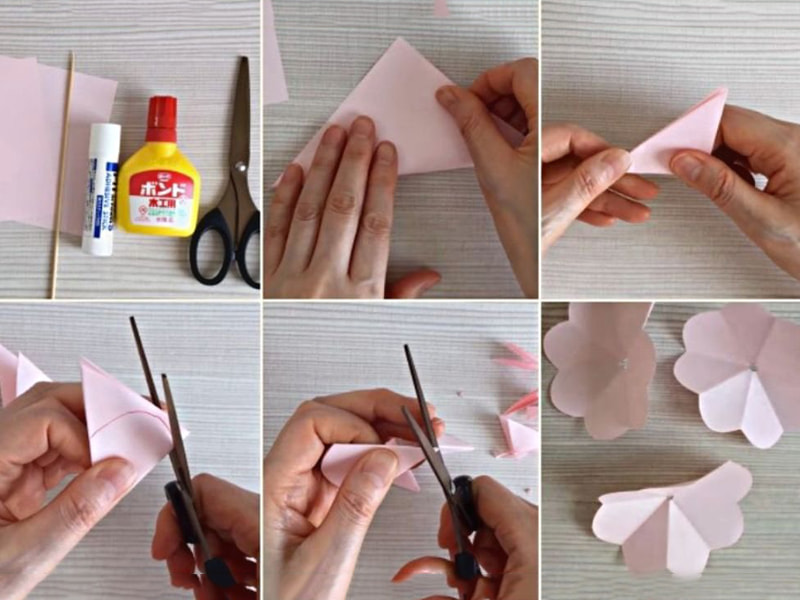 Làm hoa giấy trang trí Tết thêm phần tinh tế, độc đáo