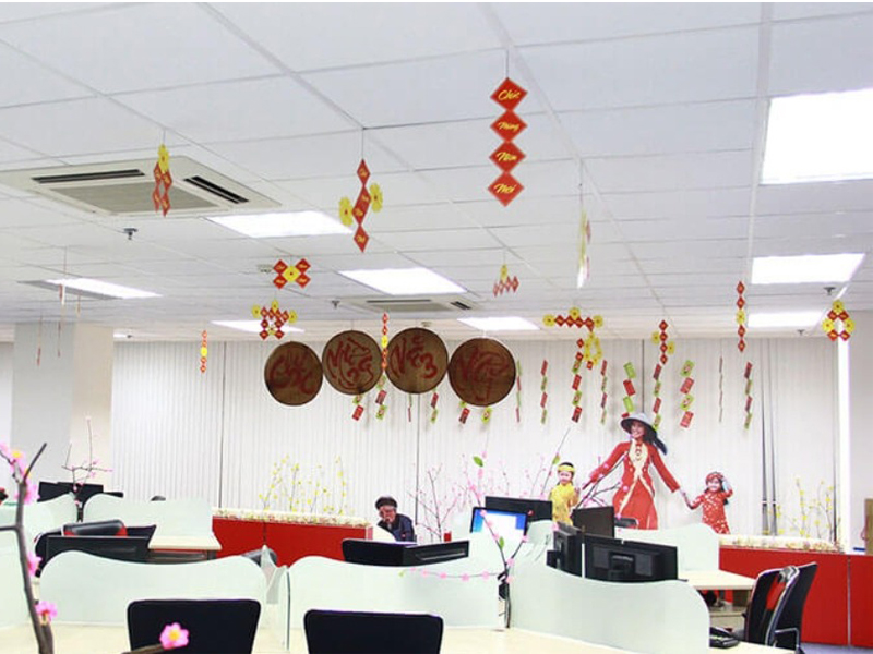 Ý nghĩa của việc trang trí Tết cho văn phòng