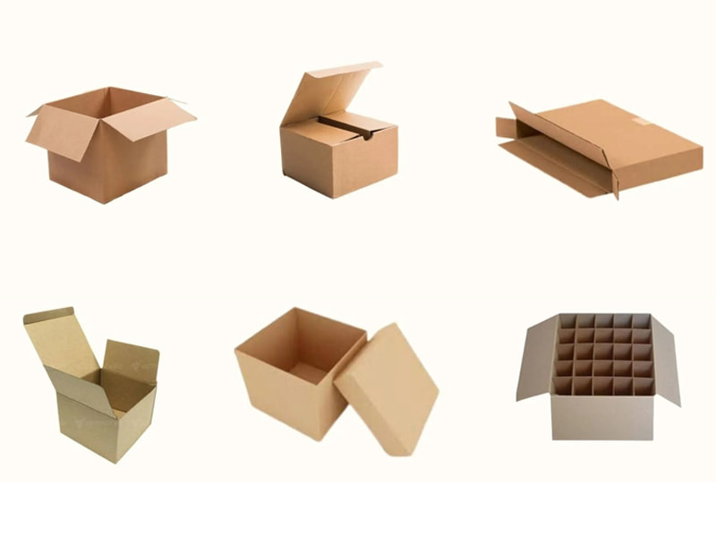 Các kiểu dáng thùng carton 2 lớp