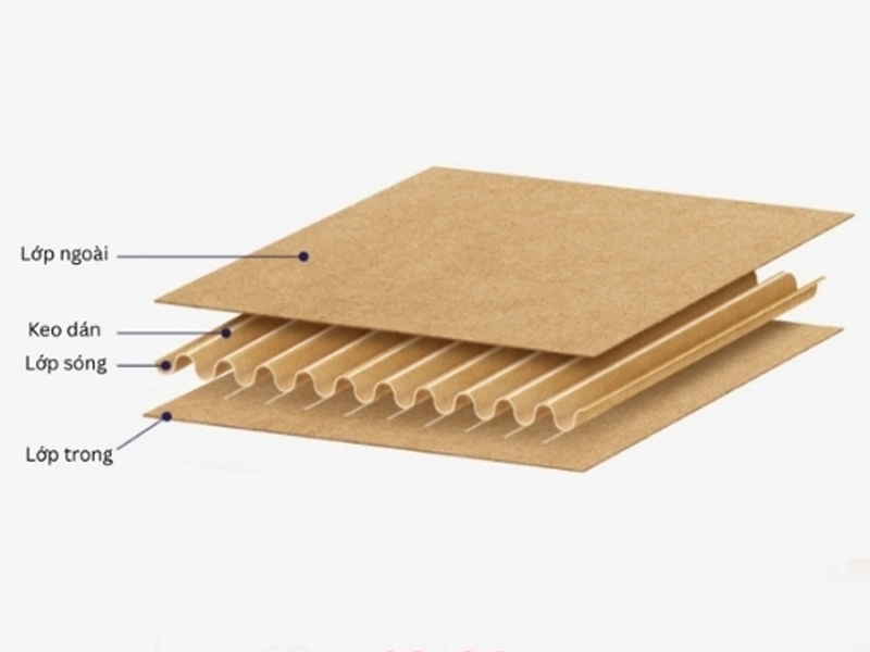 Chi tiết cấu tạo thùng giấy carton