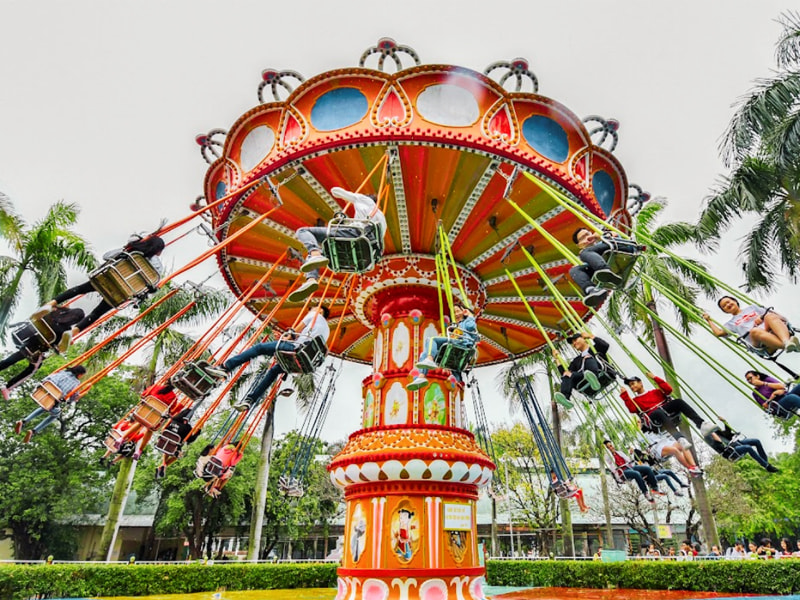 Các trò chơi cảm giác mạnh tại Đầm Sen sẽ mang đến cho bạn những trải nghiệm đáng nhớ, đầy phấn khích