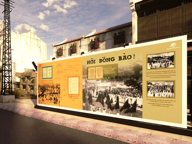 Triển lãm trực tuyến 3D Hỡi đồng bào Thủ đô!