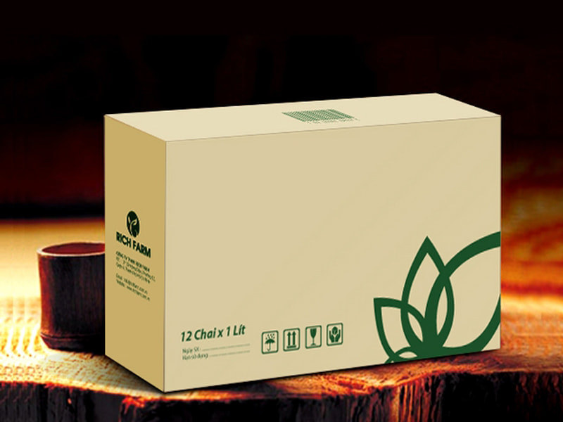 Hộp carton sử dụng công nghệ in Flexo