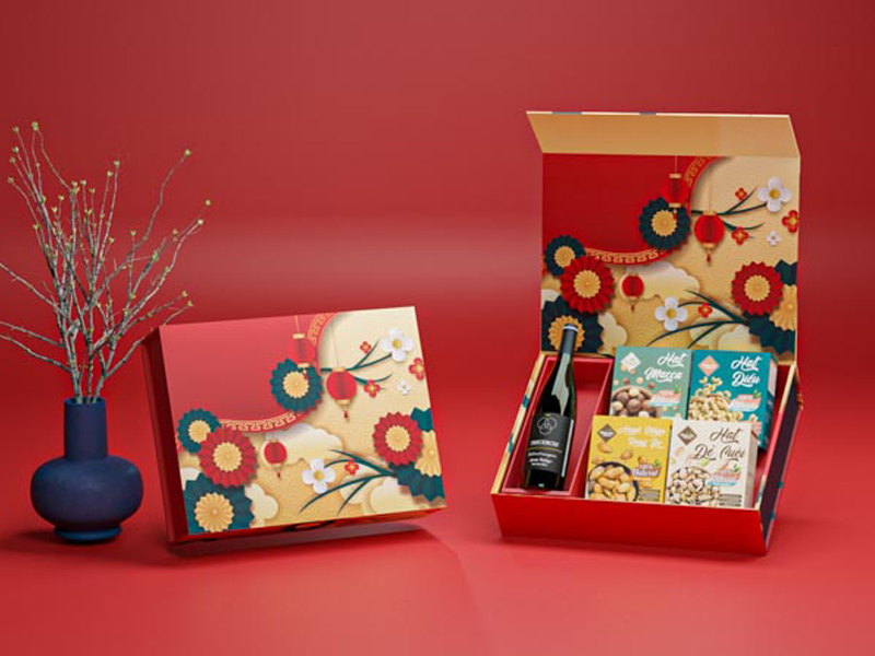 Hộp quà tết bền vững