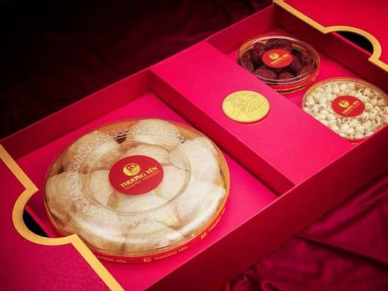 Hộp yến sào cần có kích thước phù hợp, vừa phải với sản phẩm bên trong