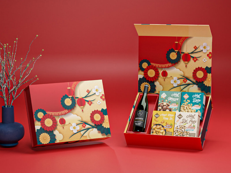 Bao bì là yếu tố quan trọng gây ấn tượng cho tặng phẩm