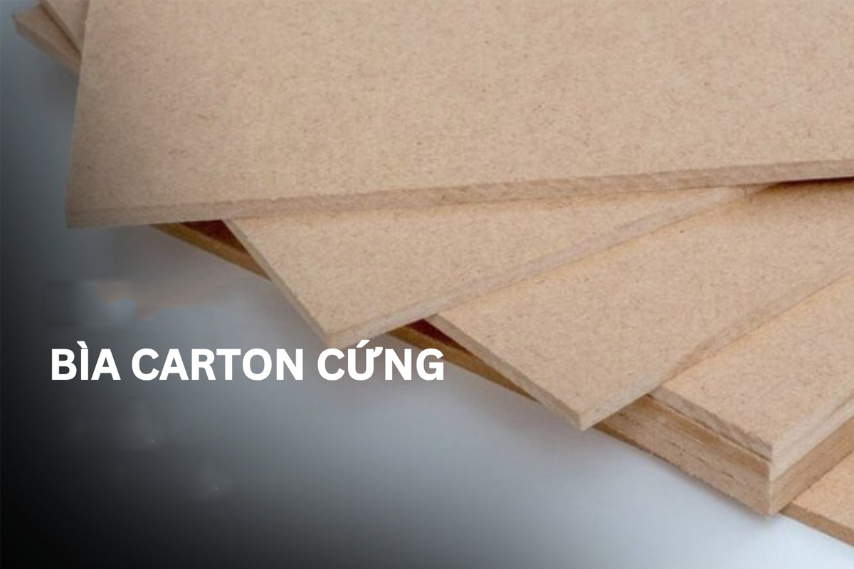 Bìa carton cứng
