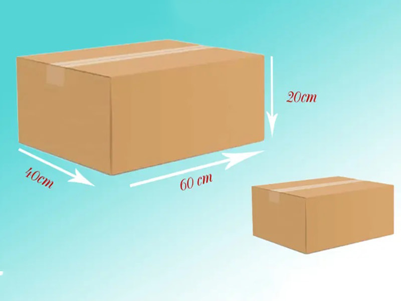 Cách tính kích thước thùng carton phủ bì