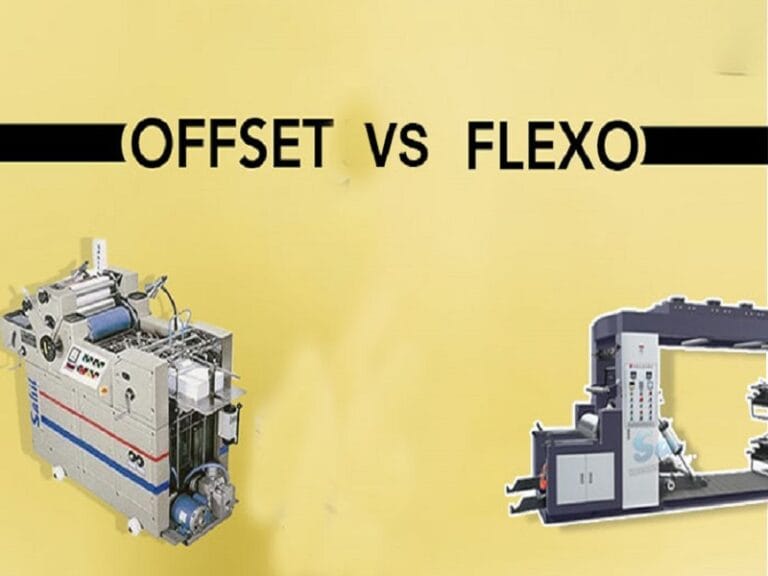 in flexo va offset