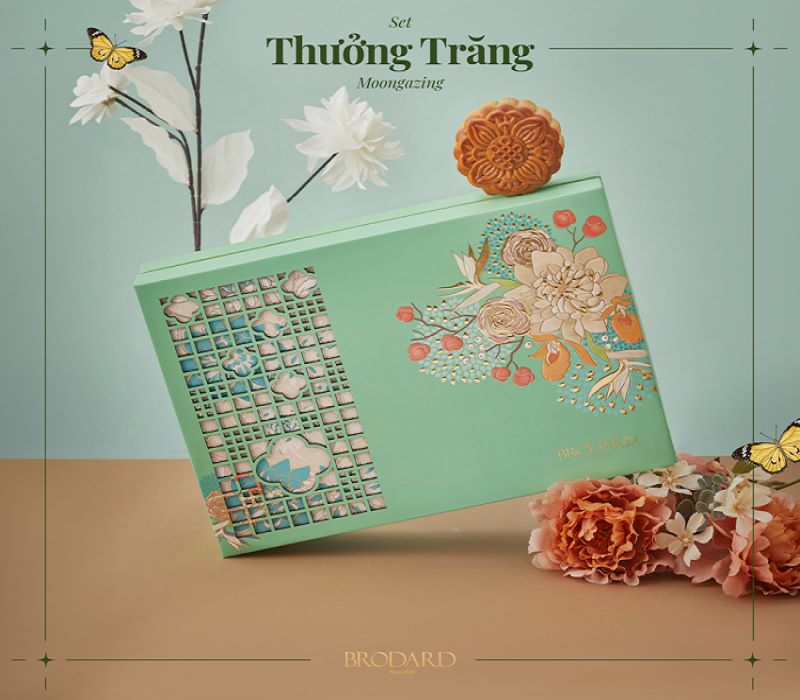 bánh trung thu Brodard.