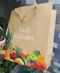 Túi giấy đựng hoa quả xuất khẩu