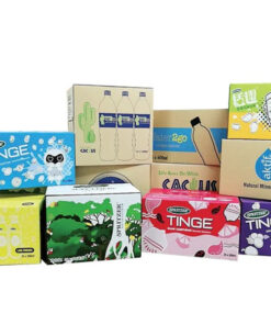 Hộp carton đối khẩu in 3 màu chất lượng cao