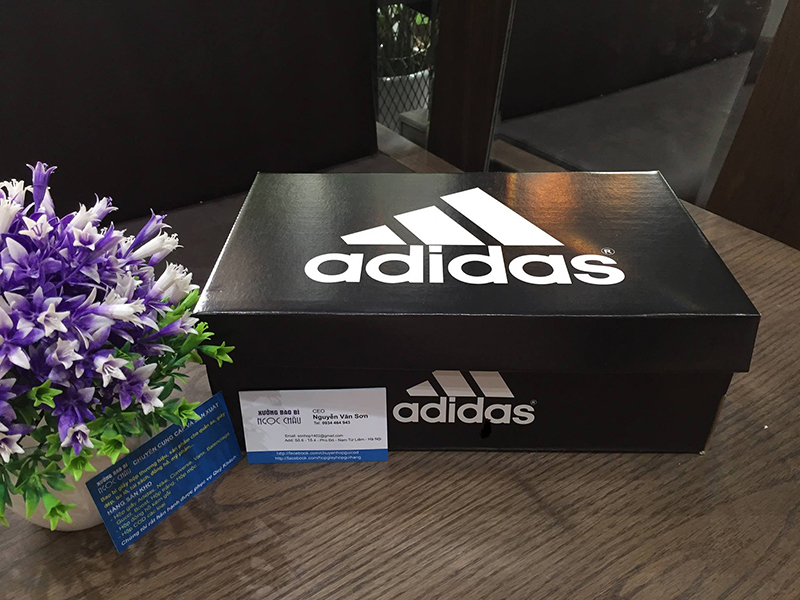 Túi hộp giày Adidas, Size hộp giày Adidas, Hộp giày Adidas