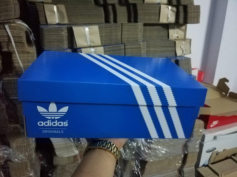 Túi hộp giày adidas, Size hộp giày adidas, Hộp giày adidas