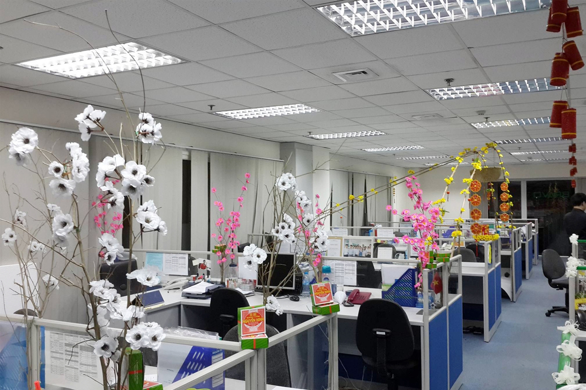 Gợi ý các concept trang trí Tết văn phòng