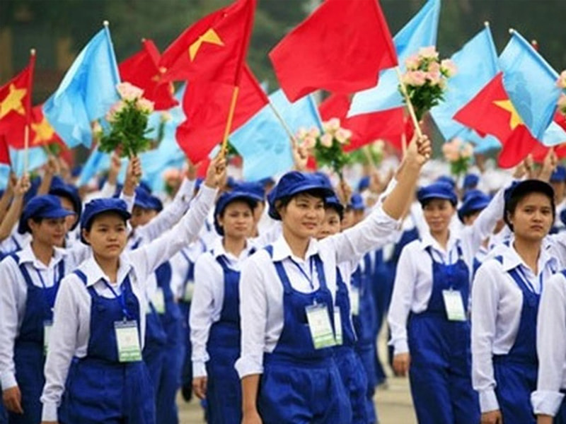 Diễu hành mừng lễ Lao Động