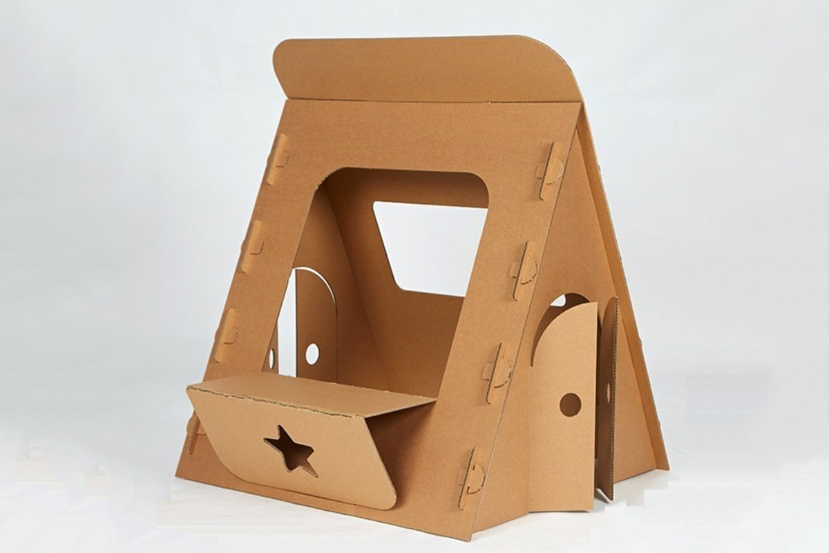 Hướng dẫn làm lều bằng thùng carton cho bé yêu nhà bạn