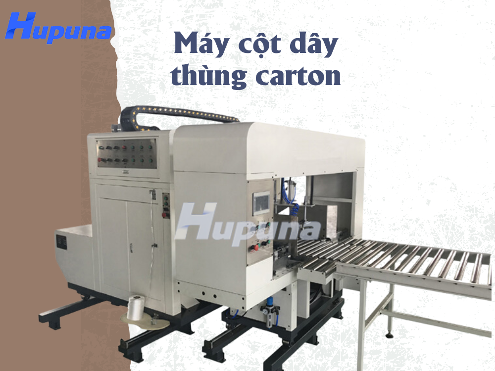 máy cột dây thùng carton