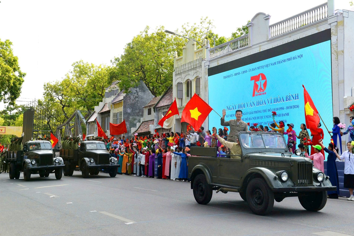 Khám phá hoạt động văn hóa kỷ niệm 70 năm ngày Giải phóng Thủ đô