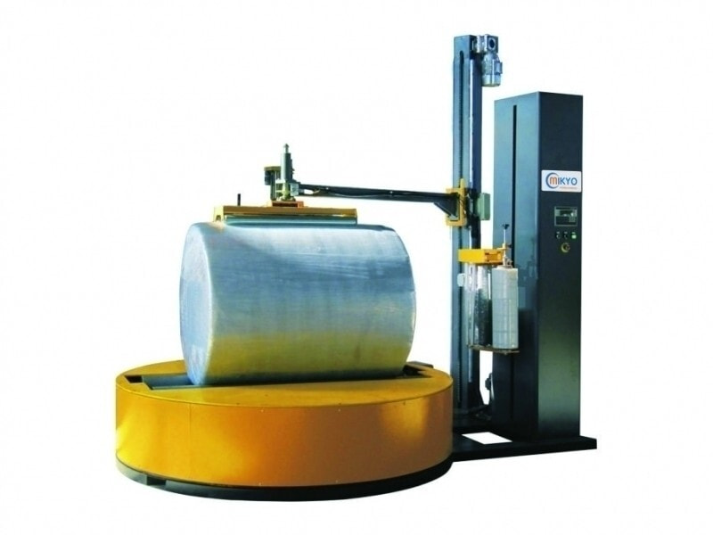 Kinh nghiệm mua máy quấn màng co thùng carton: 5 Tiêu chí vàng cần biết 11 Máy quấn màng co thùng carton dạng nằm ngang